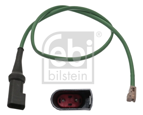 Warning Contact, brake pad wear